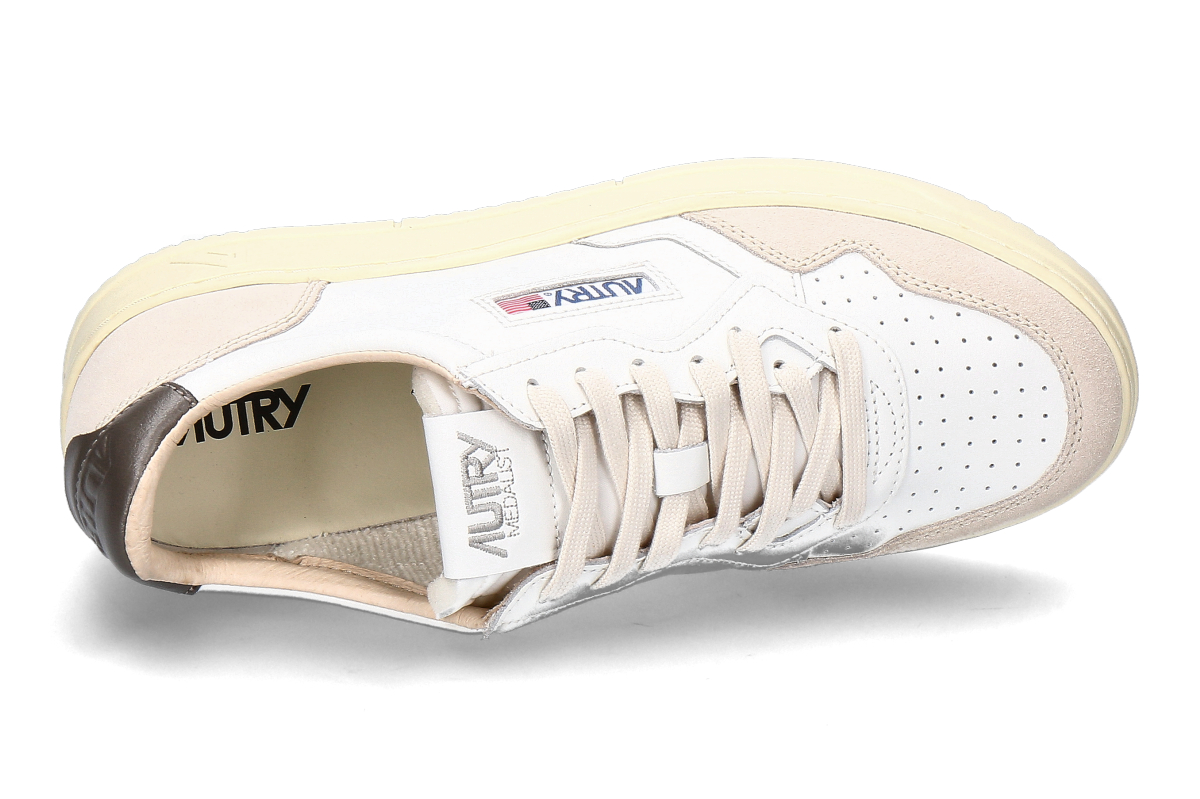 Autry Herren- Sneaker MEDALIST SUEDE LEATHER LS01- white_132900298_5