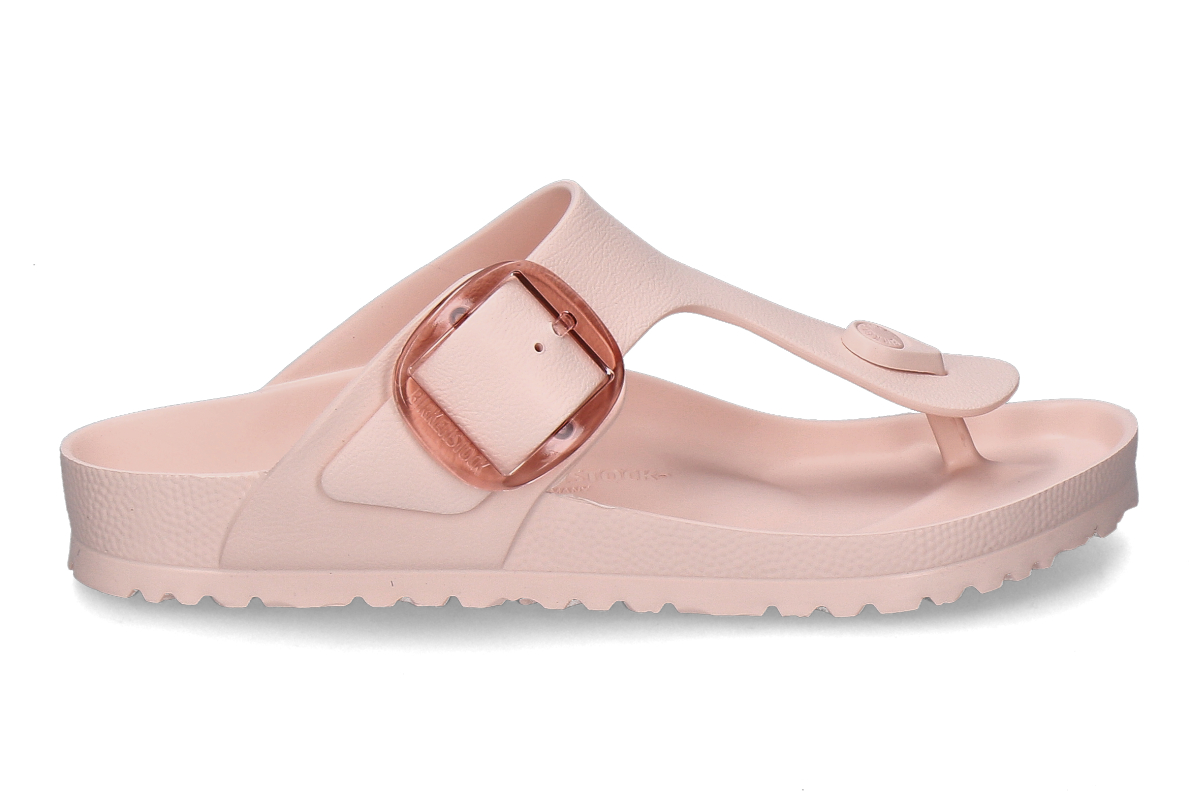 Birkenstock women's- toe-strap mules GIZEH REGULAR BIG BUCKLE EVA- light rose