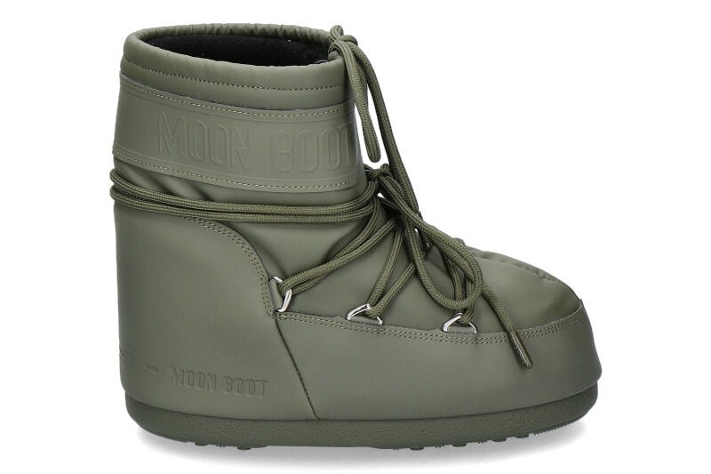 Moon Boot snow boots ICON LOW RUBBER KHAKI