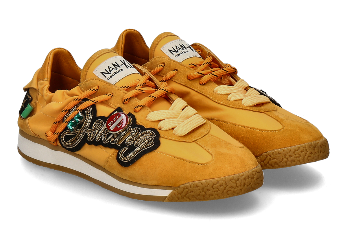 Nan-Ku Couture women's- sneaker EDX- yellow