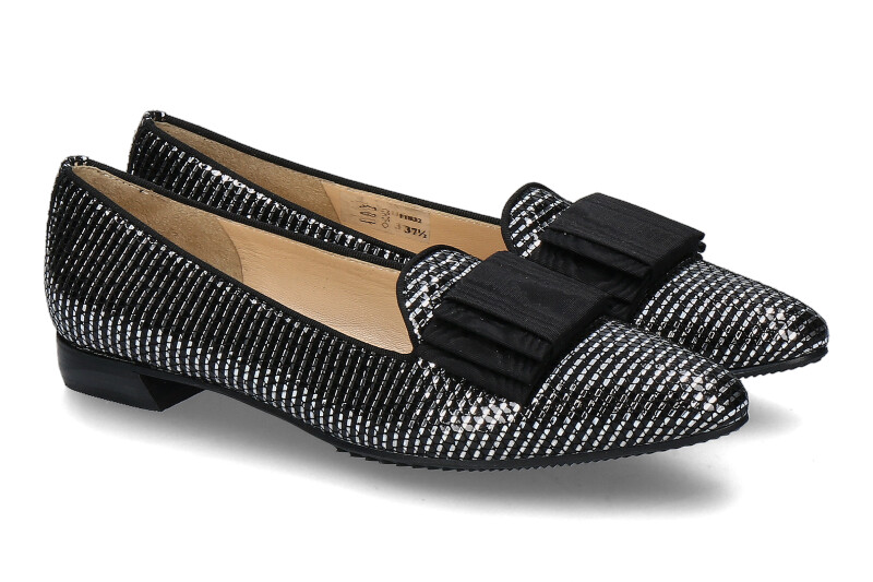 Brunate ballerina BET SILVER NERO
