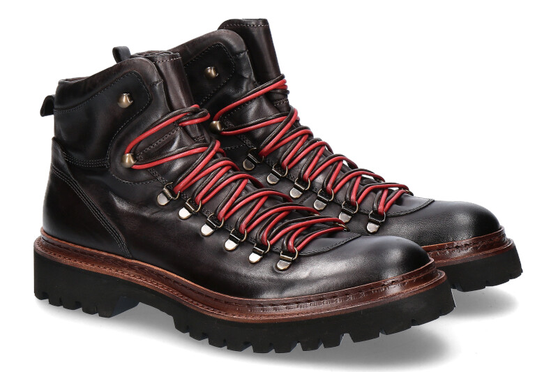 Corvari lace-up boots CAVAL CRU - dunkelbraun