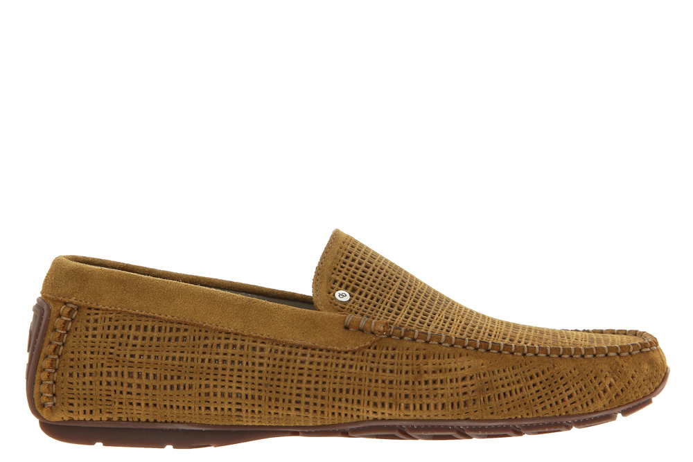 Aldo Brué moccasin NABUK TOBACCO