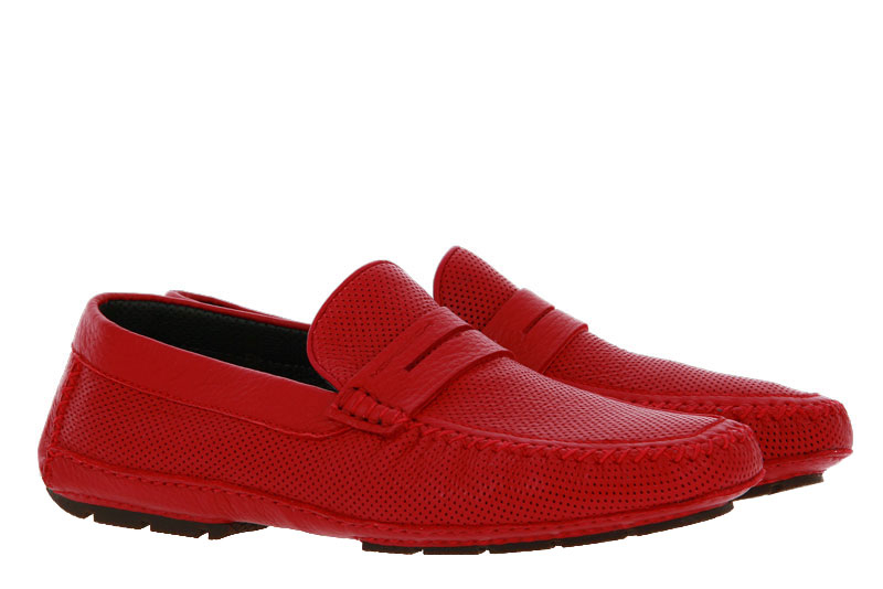Moreschi moccasin CERVO ROSSO