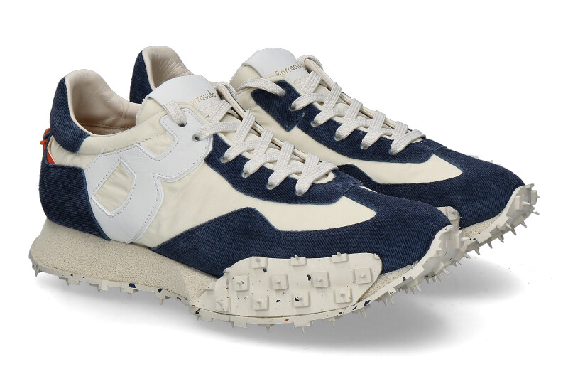 Barracuda men's sneaker- jeans/panna