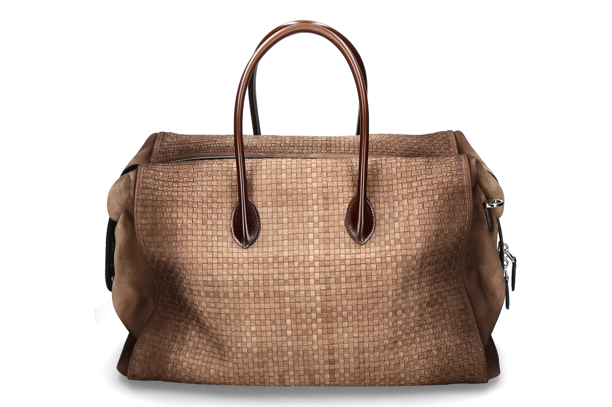 Santoni Men's- Weekender dark brown