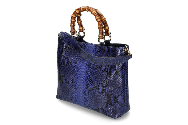 Biagini handle bag 9024 BLU PITONE- blau