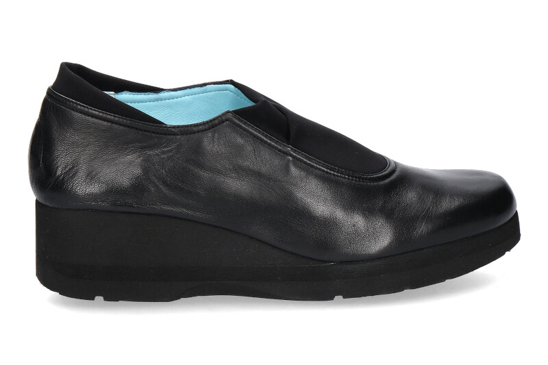 Thierry Rabotin wedge slipper DHARMA NAPPA NERO