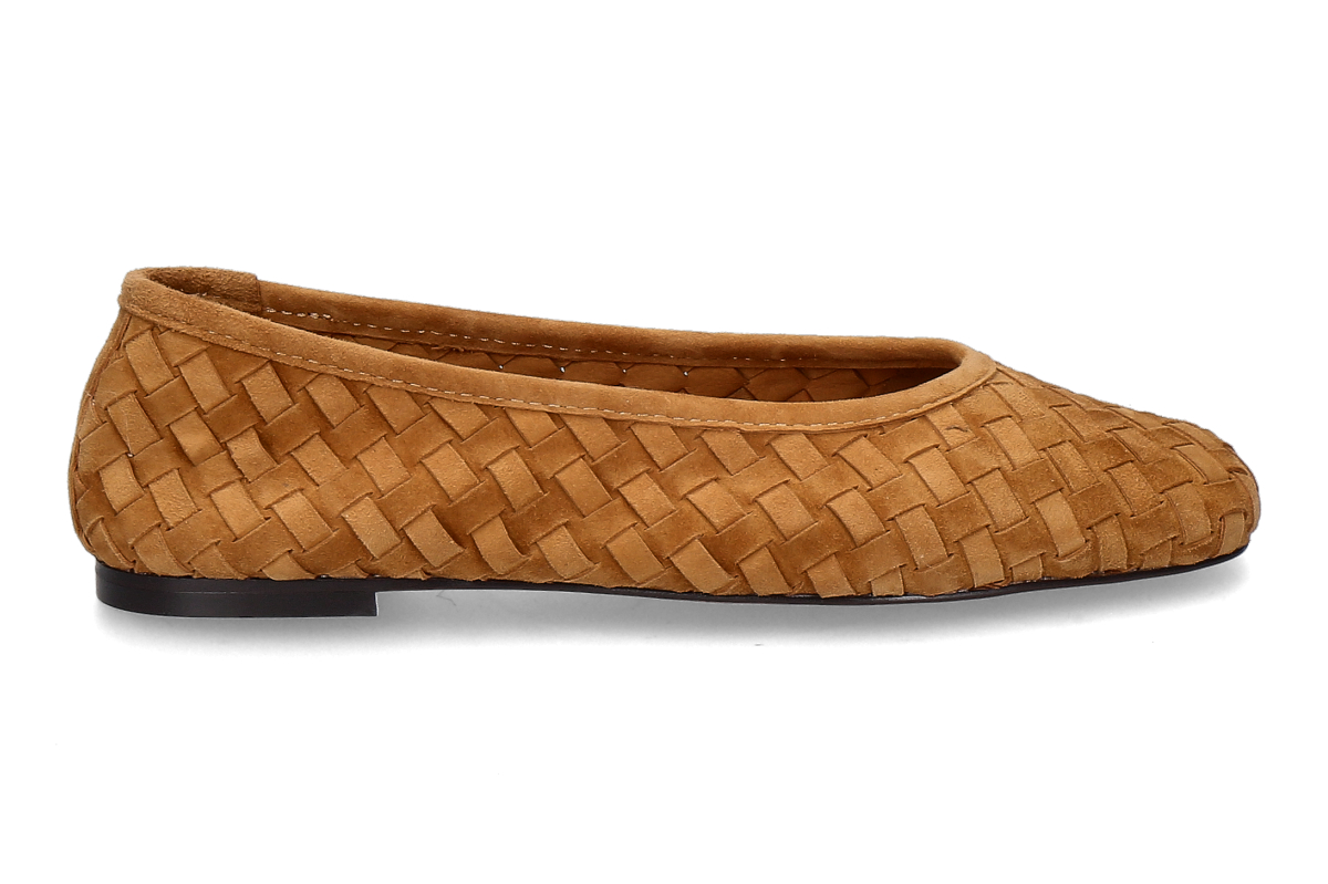 Inuovo ballerina YR1942- tan/ medium brown