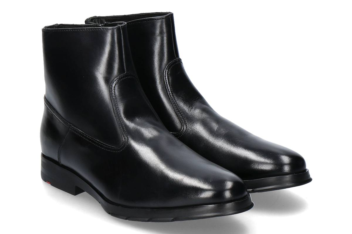 Lloyd Men’s Lined Ankle Boots EEZY PLUS – black