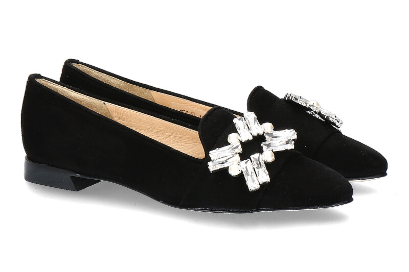 Brunate ballerina FLEX CAMOSCIO NERO