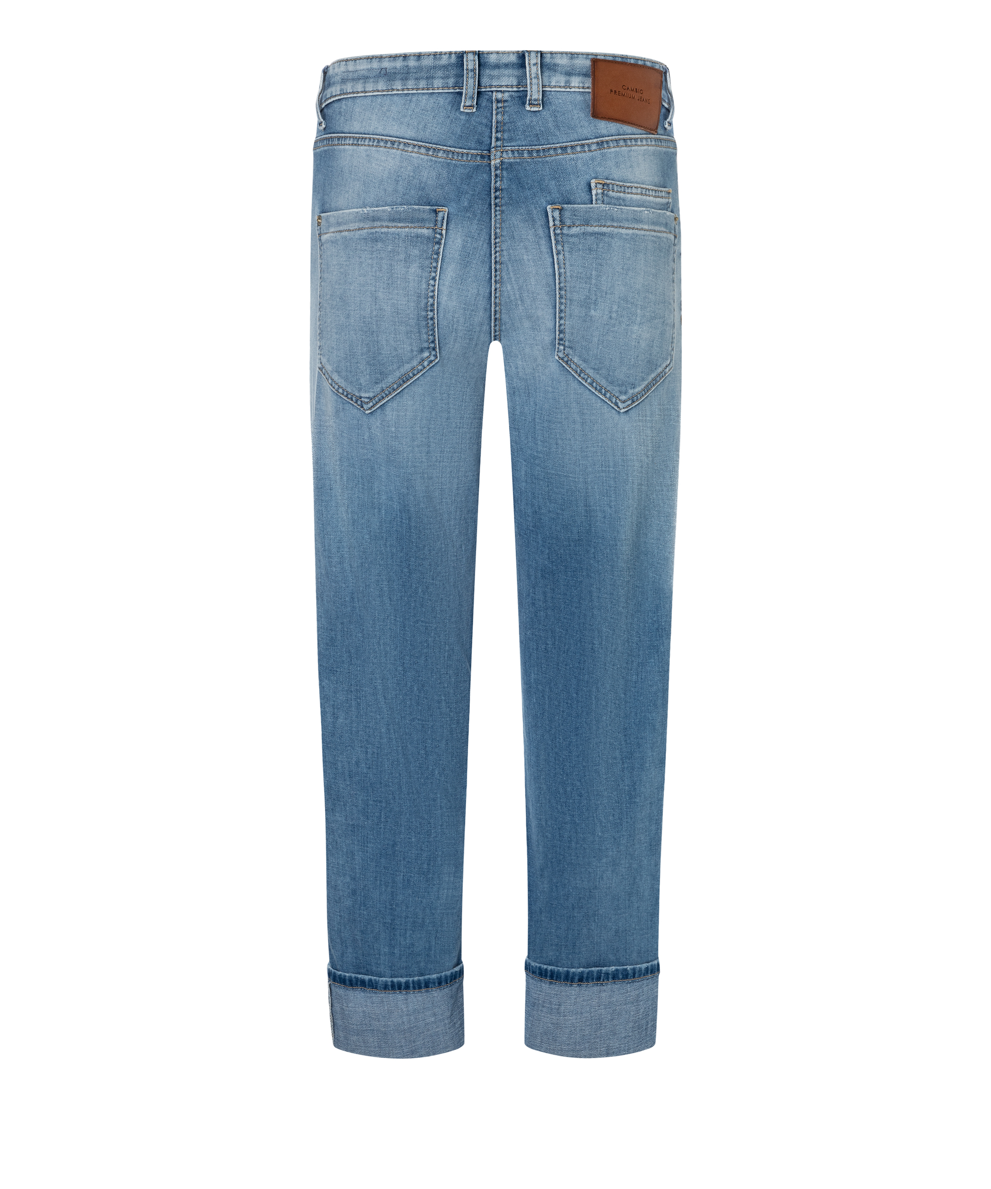 Cambio Jeans GIULI- lefthand destroy bleached/blau