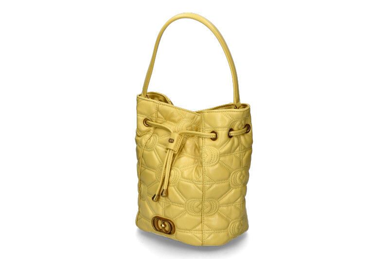 La Carrie pouch bag STICH&SPUN LIGHT YELLOW