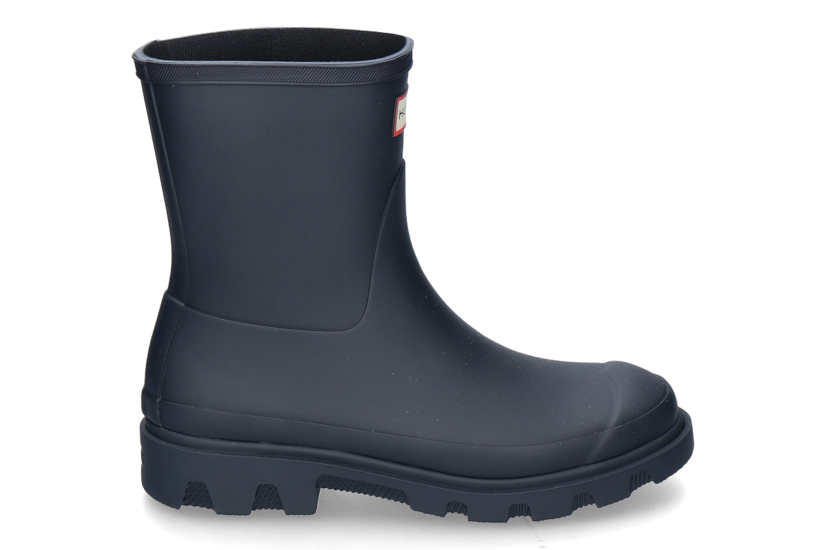 Hunter rain boots DOWNPOUR SHORT- navy/ dark blue