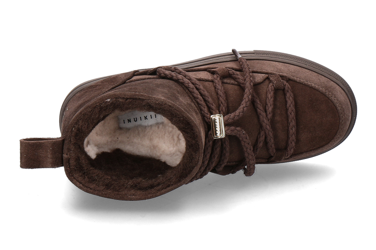 Inuikii Damen- Bootie gefüttert CLASSIC LOW- dunkelbraun_261300010_4