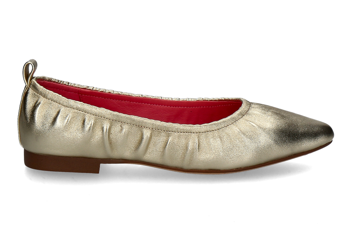 Blackrose ballerina VENICE NEW- metallic soft platinum/ gold