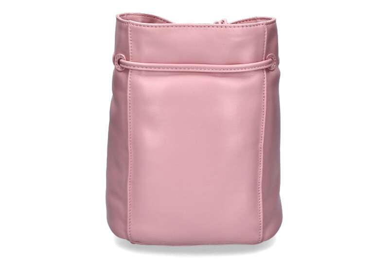 La Carrie pouch bag DECCAN GINGER LEATHER PINK