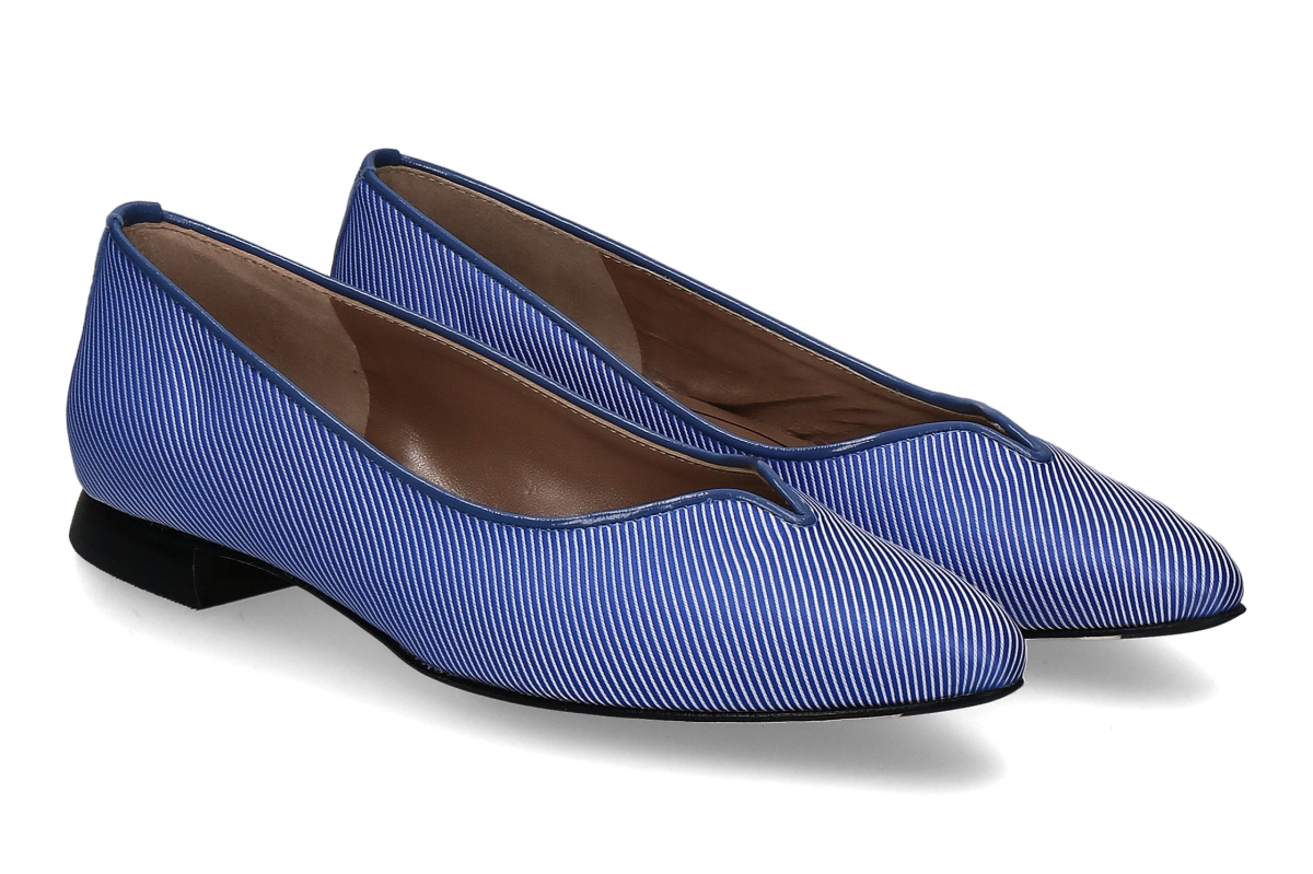Brunate Ballerina ELLI STRIPES- jeansblue