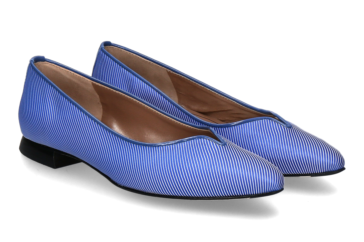 Brunate Ballerina ELLI STRIPES- jeansblue