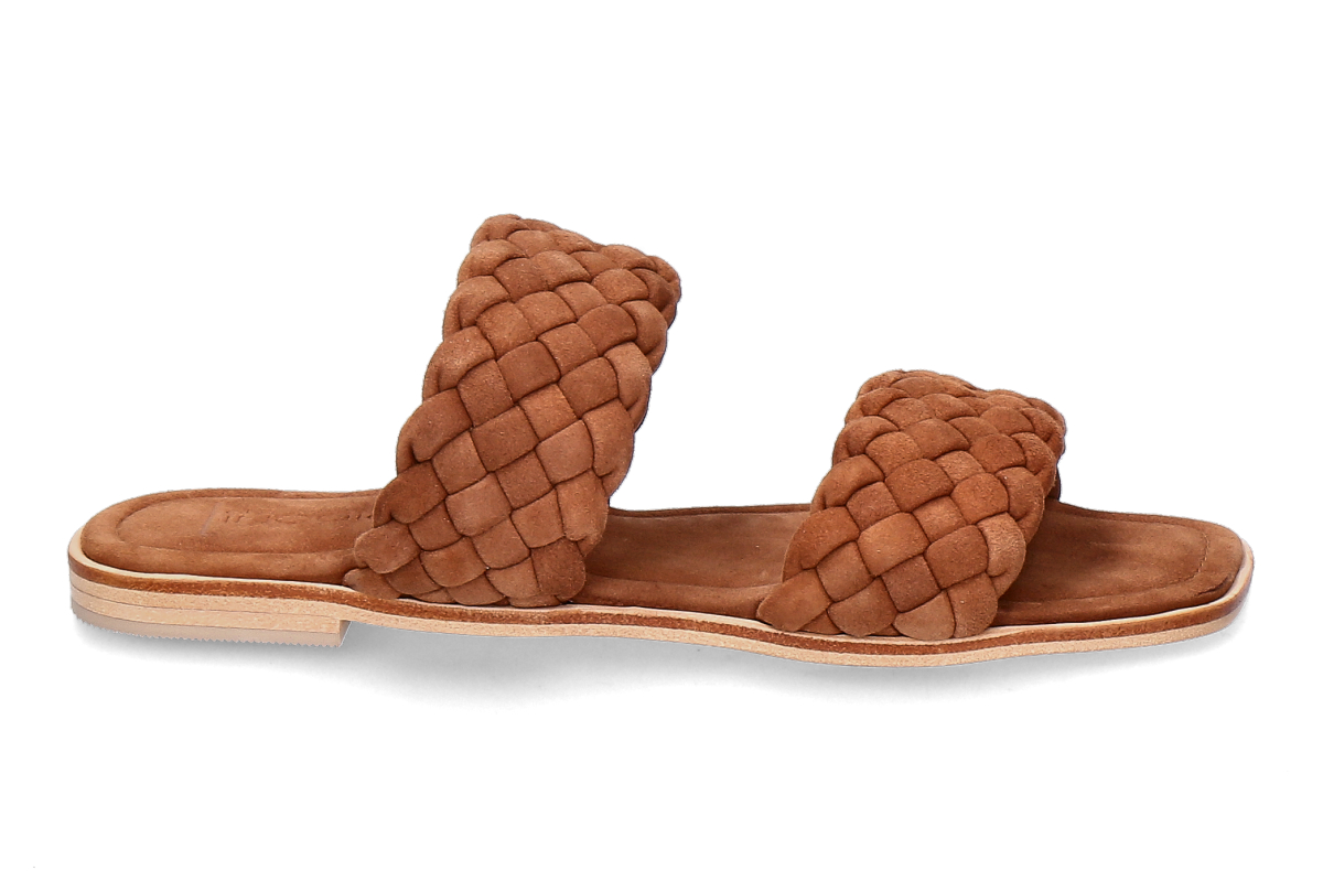 Corridoni 1 Milano women's- mules 4014 VELOUR- bruciato/ brown