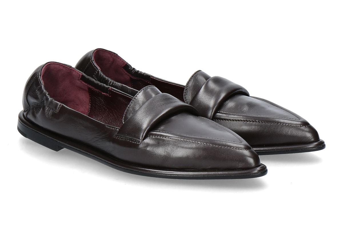 Pomme d'Or Slippers GRACE GLOVE - Coffee / dark brown