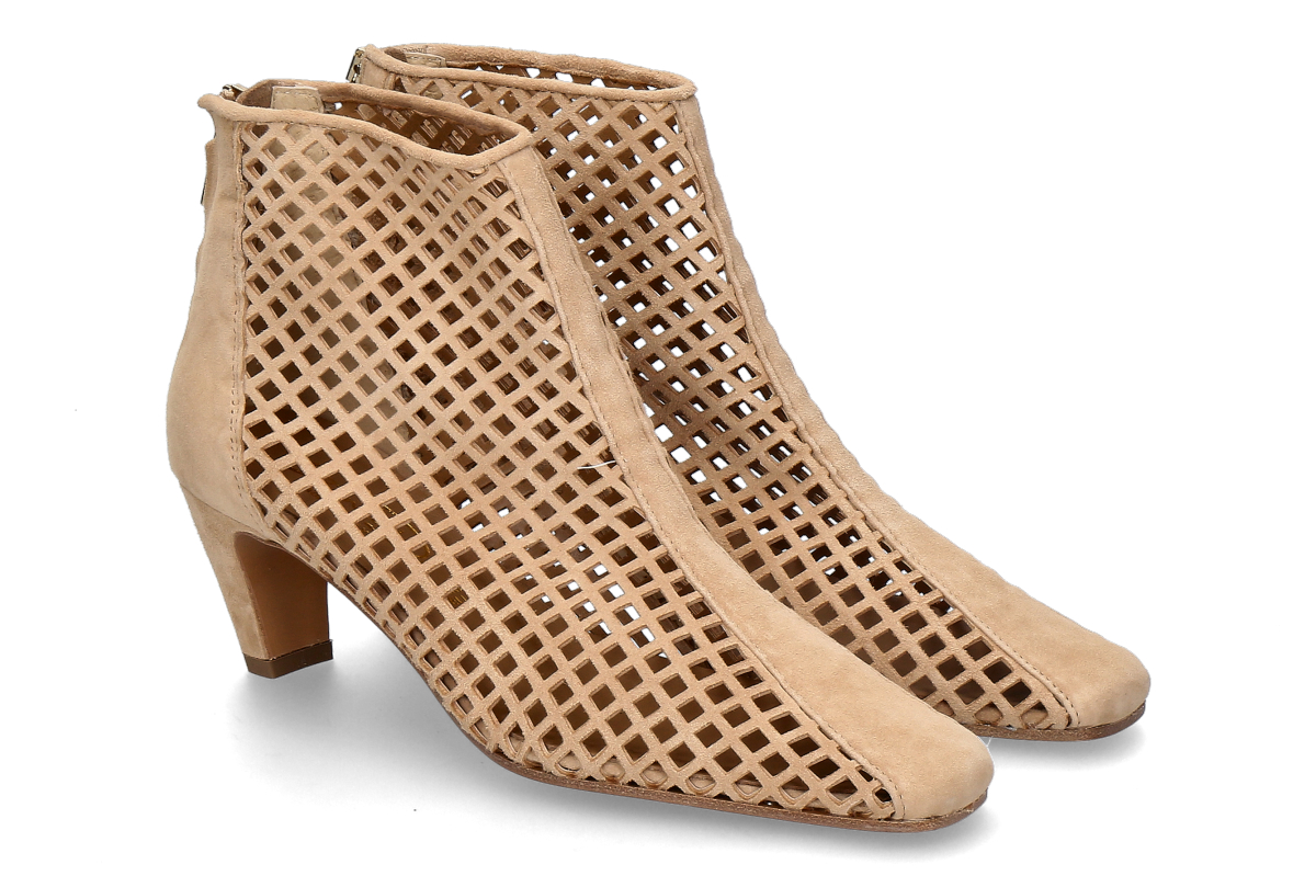 Bianca Di Sommerstiefelette S478 CAMOSCIO- camel/ hellbraun