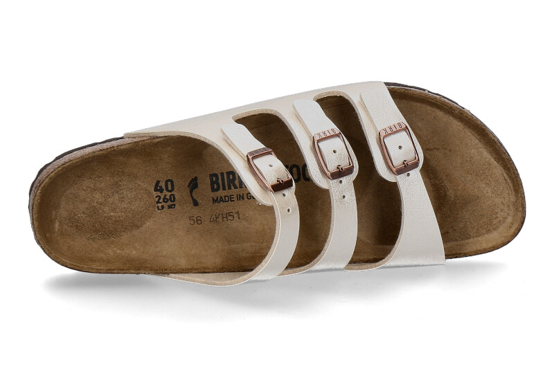 Birkenstock Pantolette FLORIDA BS SCHMAL- graceful pearl whit1_271100063_4 Birkenstock Pantolette FLORIDA BS SCHMAL- graceful pearl whit1_271100063_4