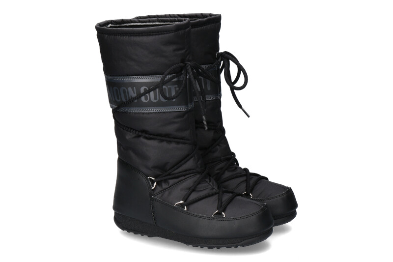 Moon Boot snow boots HIGH NYLON BLACK