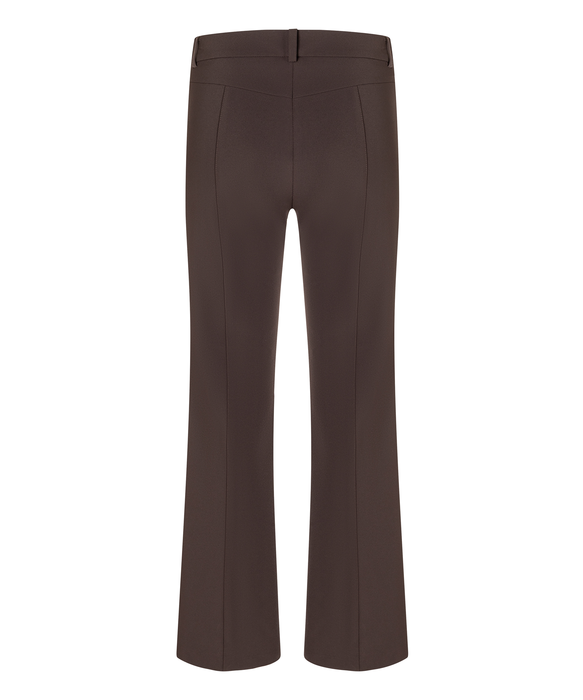 Cambio Stoffhose FARAH LONG- wash down capuccino/dunkelbaun