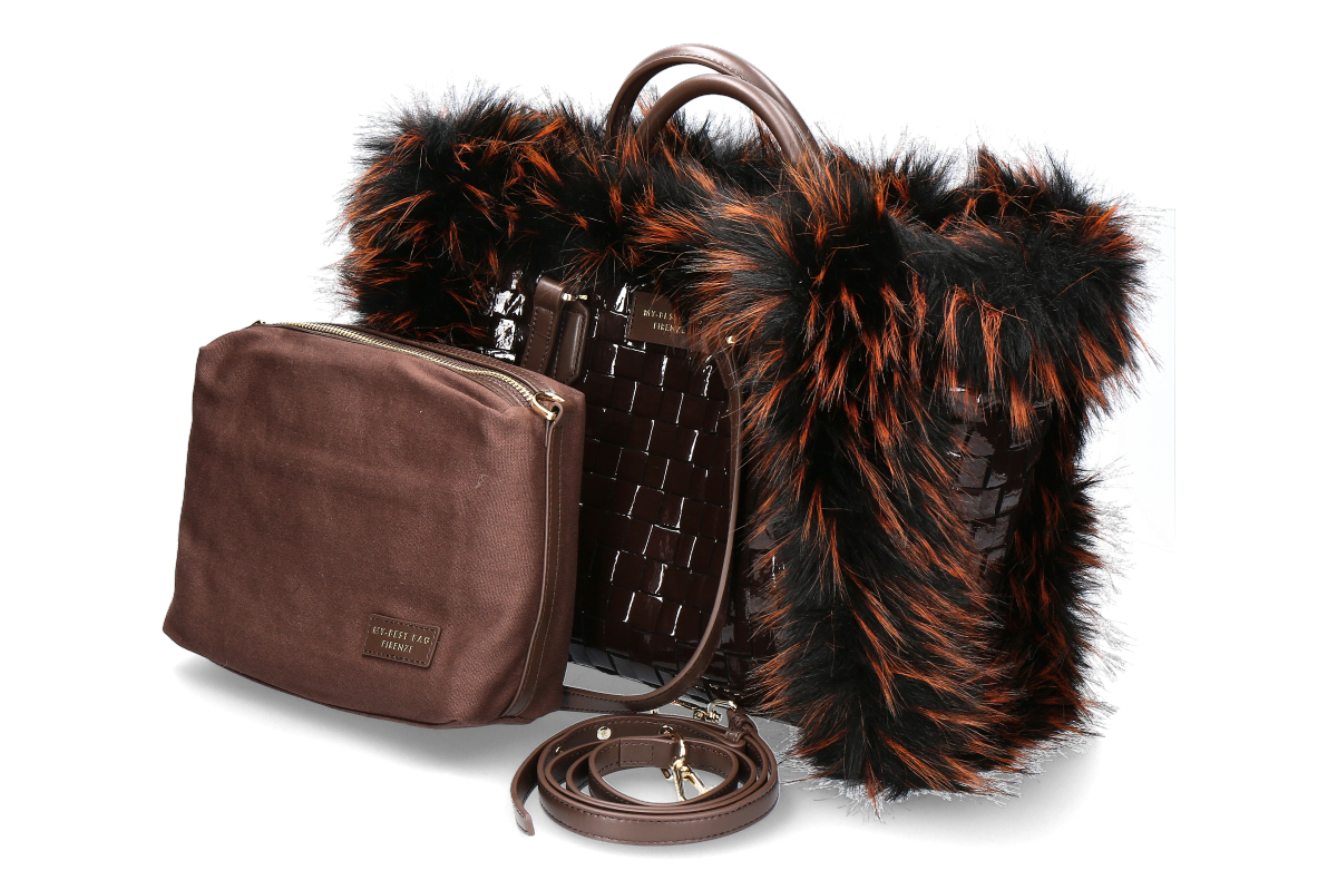  My-Best Bag Firenze bag ATENA MINI CHAMONIX- chocolate/braun 