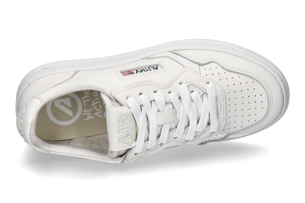 Autry Damen- Sneaker MEDALIST LOW LEATHER SG10- white_232100238_5