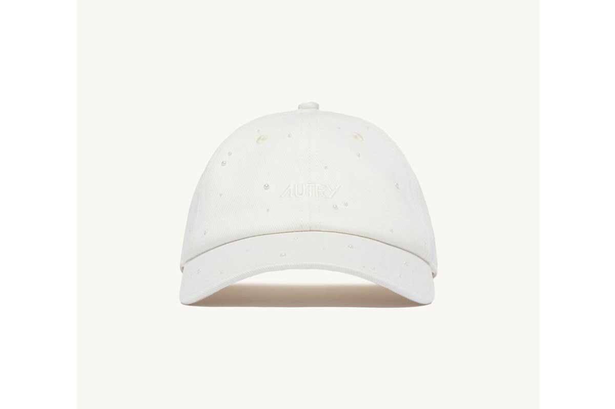 Autry women's- baseball cap PEARL- white