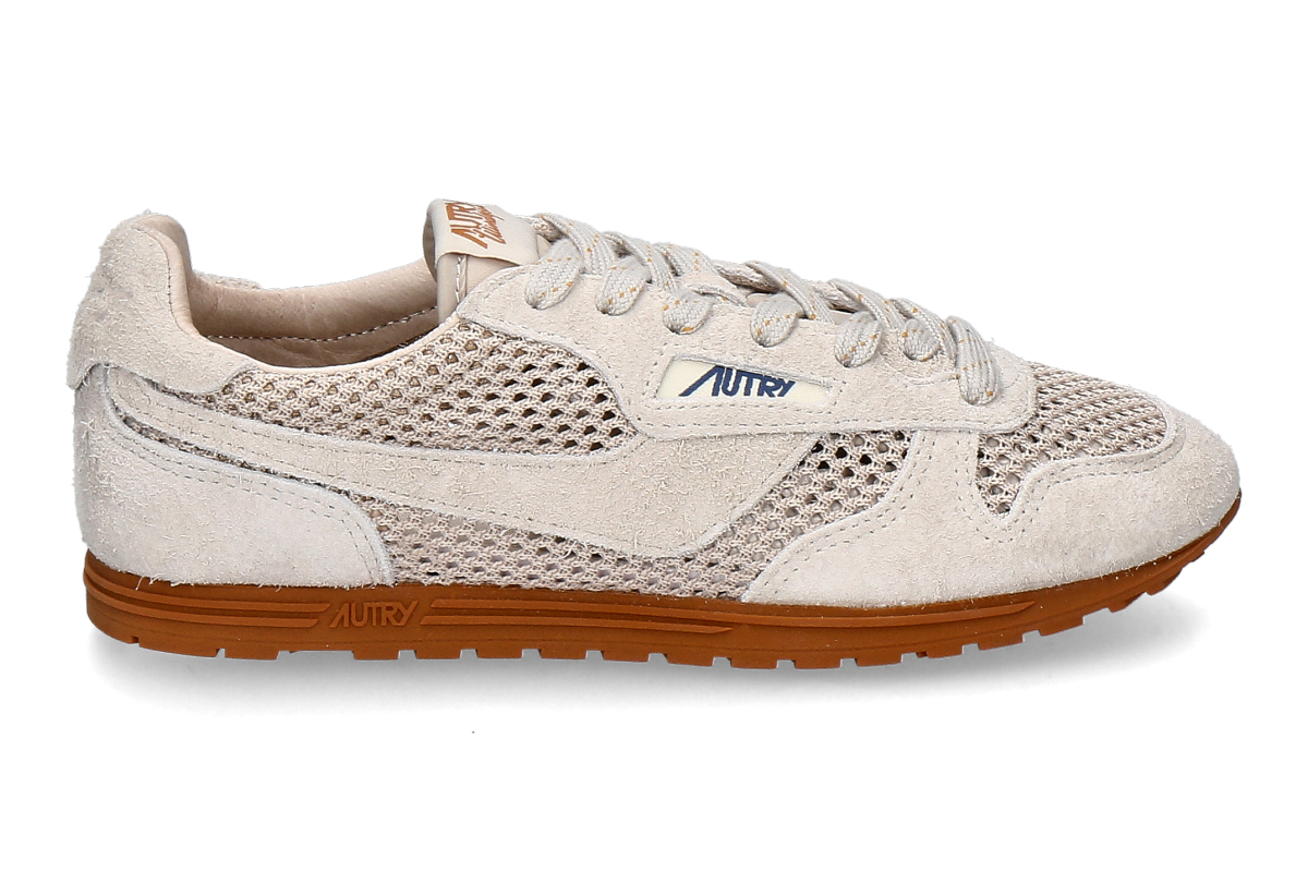 Autry women's- sneaker WINDSPIN KNIT SUEDE KS06- sand/ beige