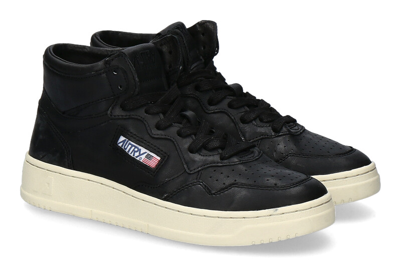 Autry sneaker MID WOMAN GOAT BLACK