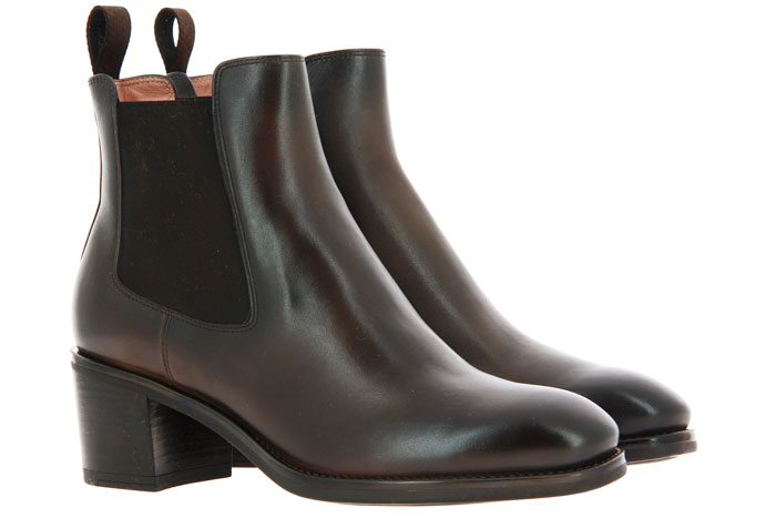 Santoni Chelsea boots NAPPA BROWN