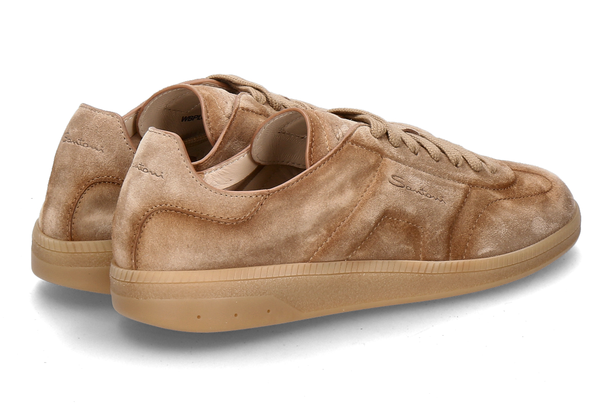 Santoni Damen Sneaker OLY CUBE VELOURS braun_232300071_2 Santoni Damen Sneaker OLY CUBE VELOURS braun_232300071_2