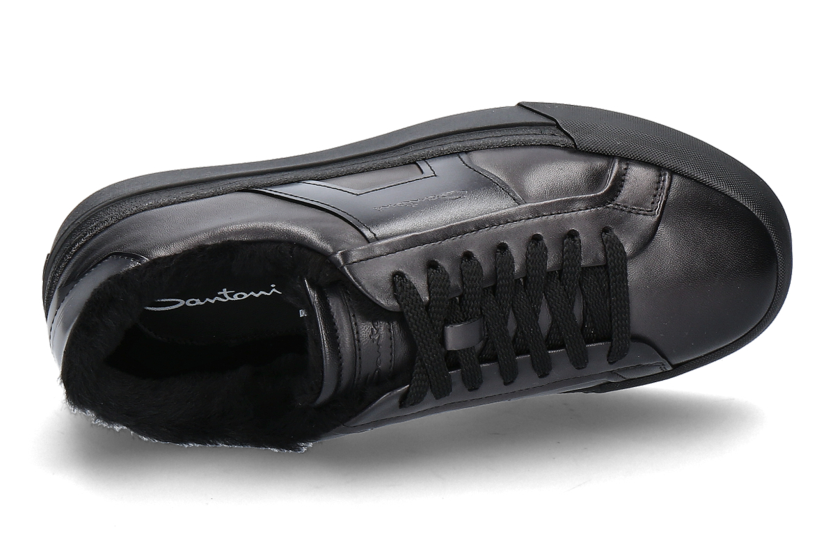 Santoni Herren  Sneaker gefüttert DOUBLE BUCKLE_132200100_5