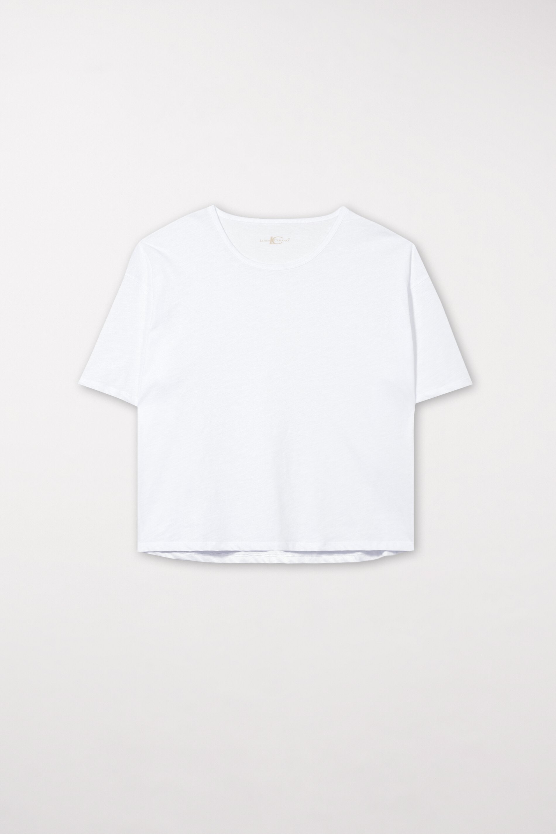 Luisa Cerano T-Shirt BASIC - bleached white/weiss