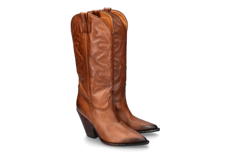 Elena Iachi Cowboy boots PEGGY SAX SHUGHERO WASH