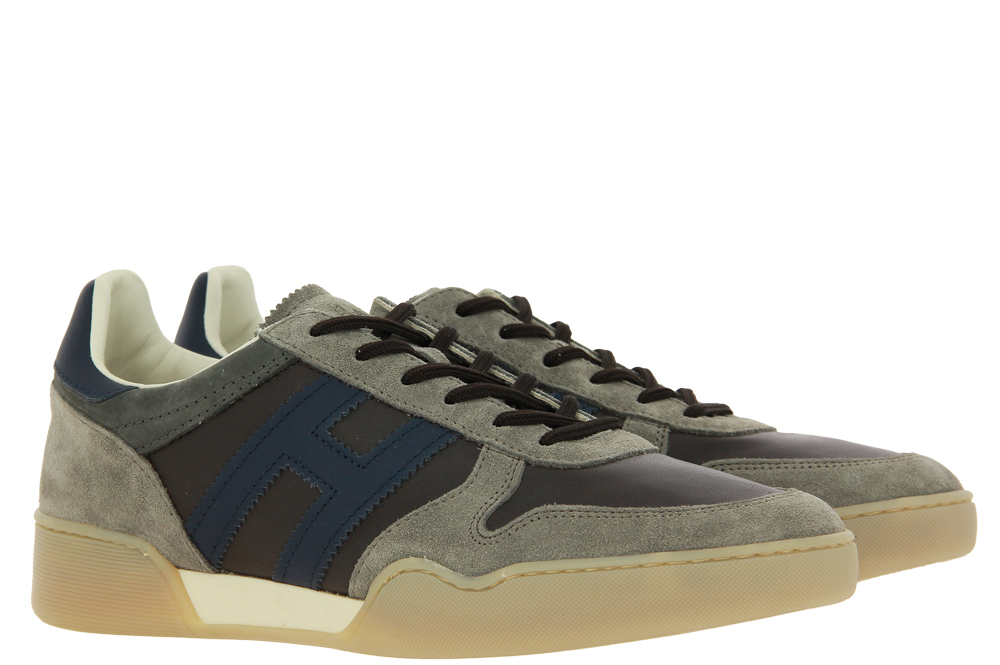 Hogan sneaker VELOUR GREY ALLACCIATO