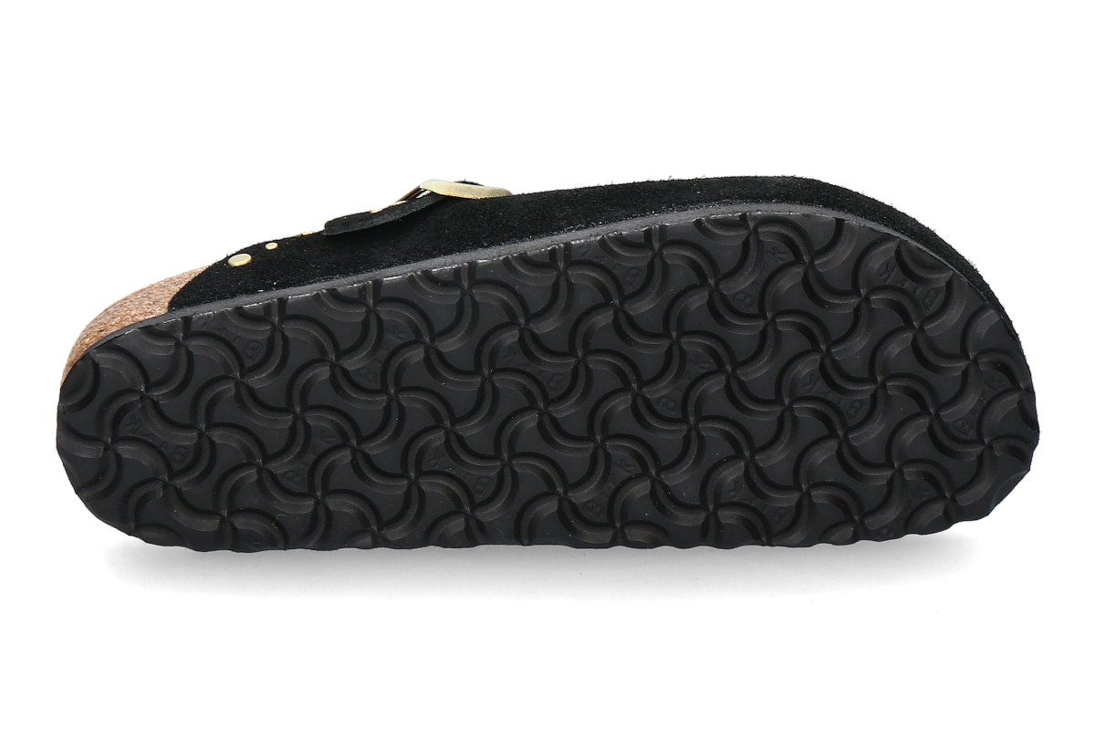Birkenstock Pantolette BOSTON SCHMAL RIVET BORDER- black_276000003_5