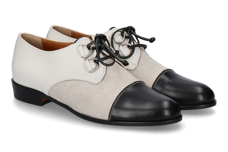 Maretto lace-up NATURALE NERO ICE