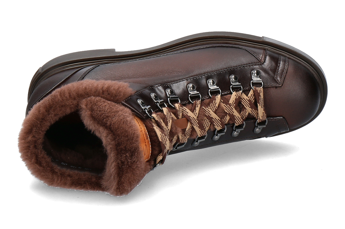 Santoni Herren Schür-Boots FARCRY gefüttert- dark brown_152300036_5 Santoni Herren Schür-Boots FARCRY gefüttert- dark brown_152300036_5