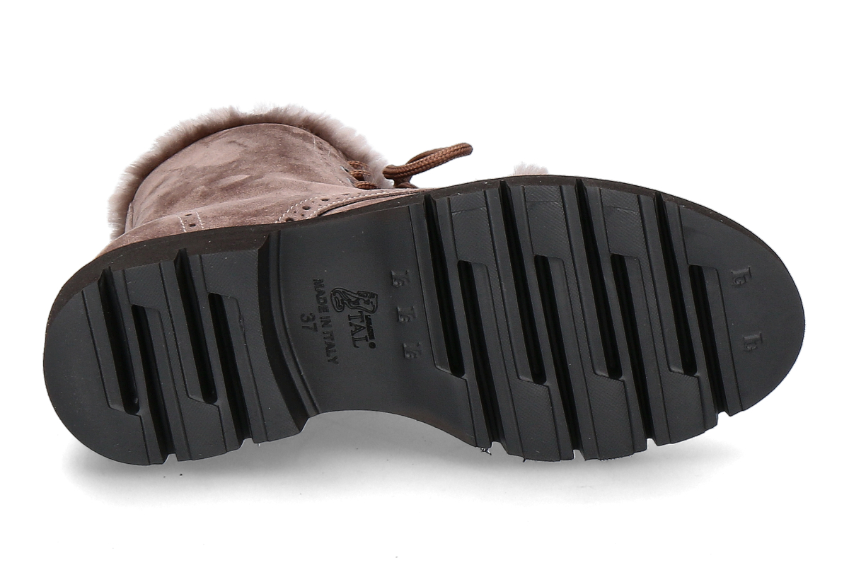 Luca Grossi Reißverschlussstiefelette gefüttert SENSORY BISONTE- taupe_255900074_4
