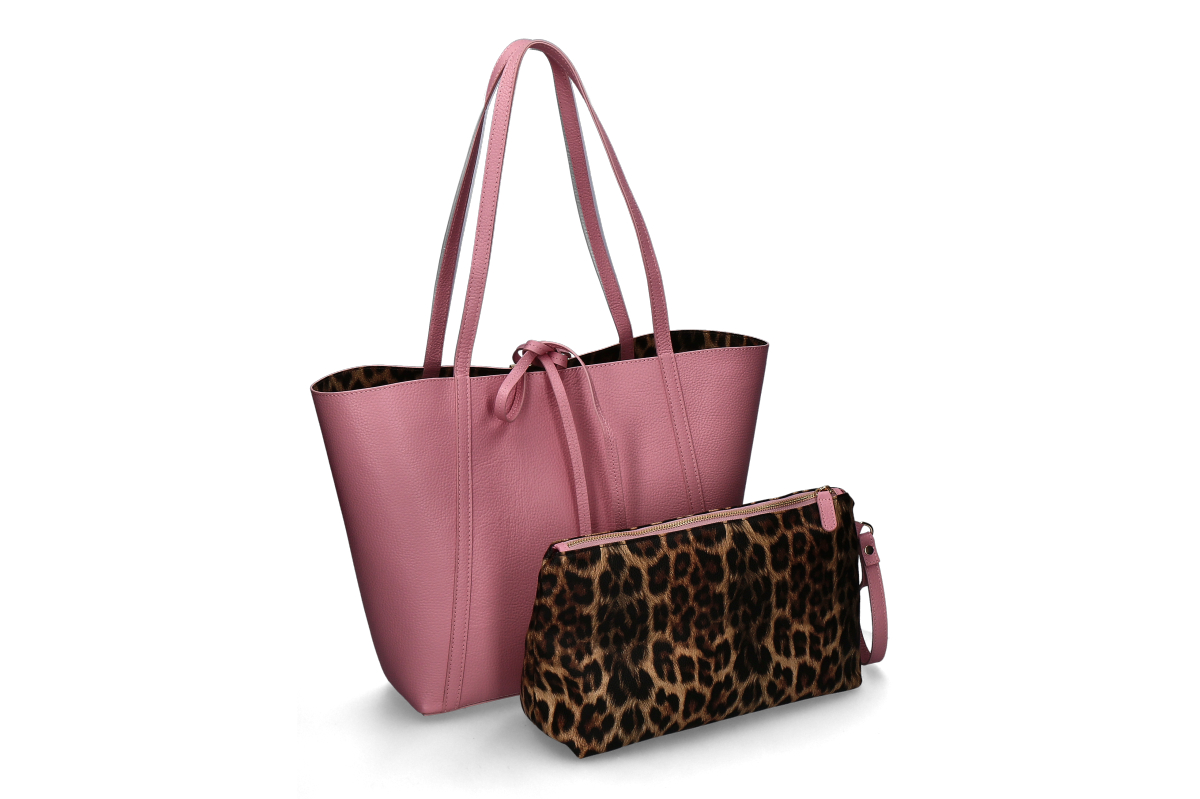 Braccialini Shopper DOUBLE- pink/ rose