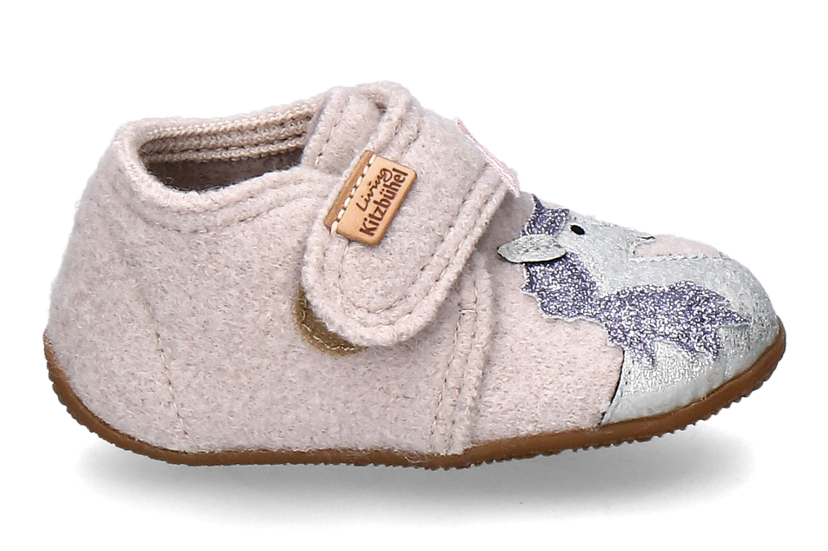 Living Kitzbühel by Gottstein girls- house slipper EINHORNZAUBER- oat milk