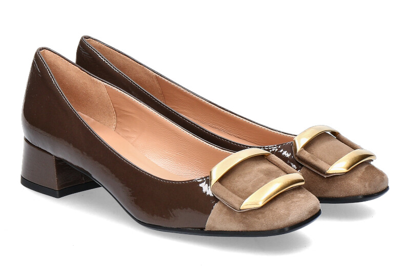 Status pumps A637 AMALFI- taupe