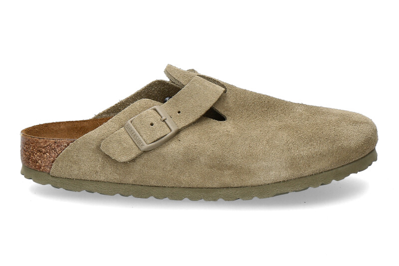 Birkenstock clogs BOSTON SCHMAL -faded khaki