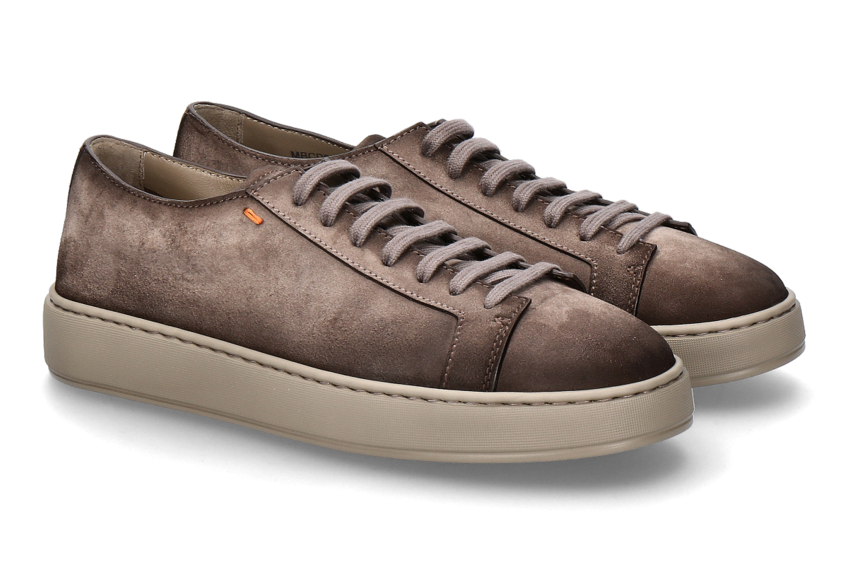 Santoni men's- sneaker GODFREY- beige/ dark grey