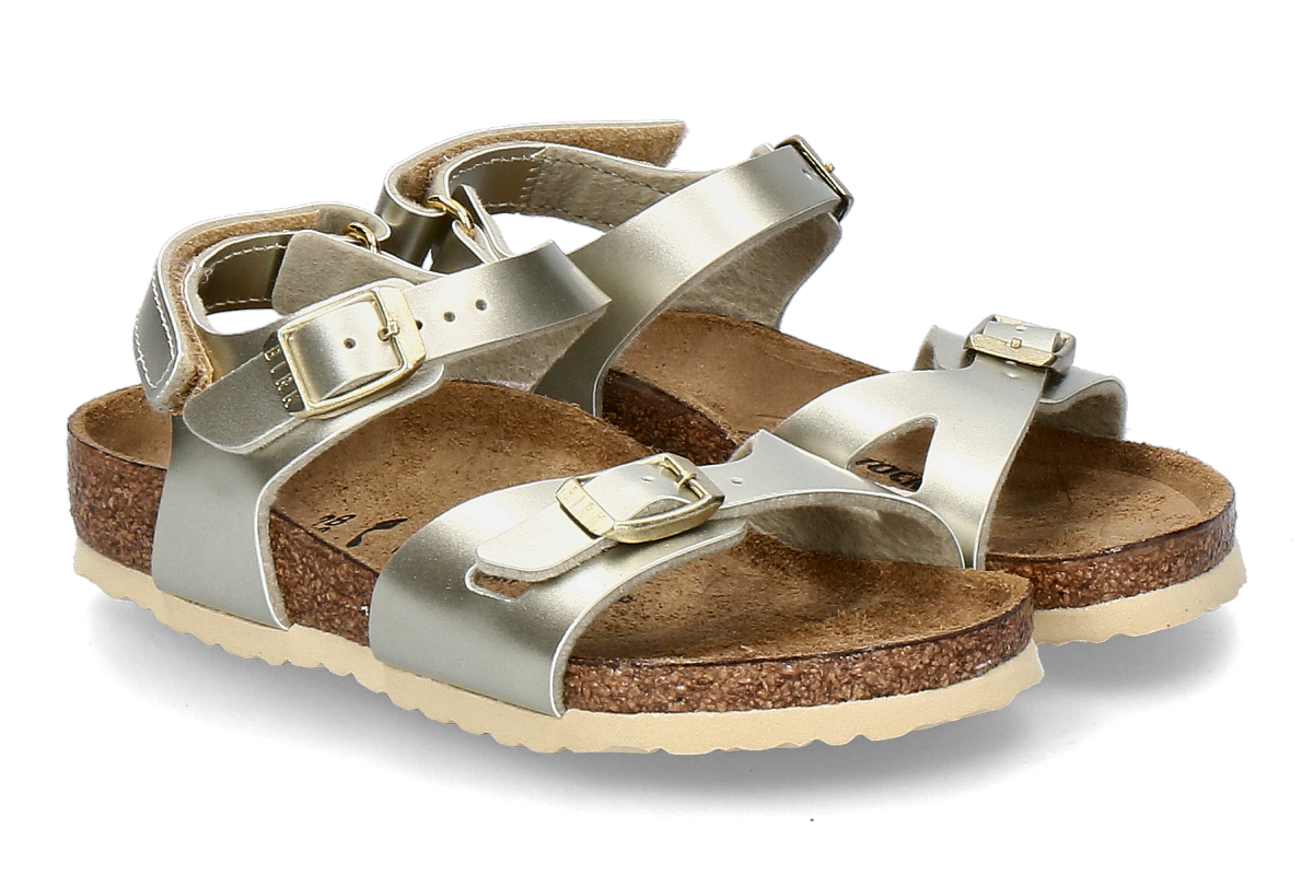 Birkenstock girls- sandal RIO AS- electric metallic gold
